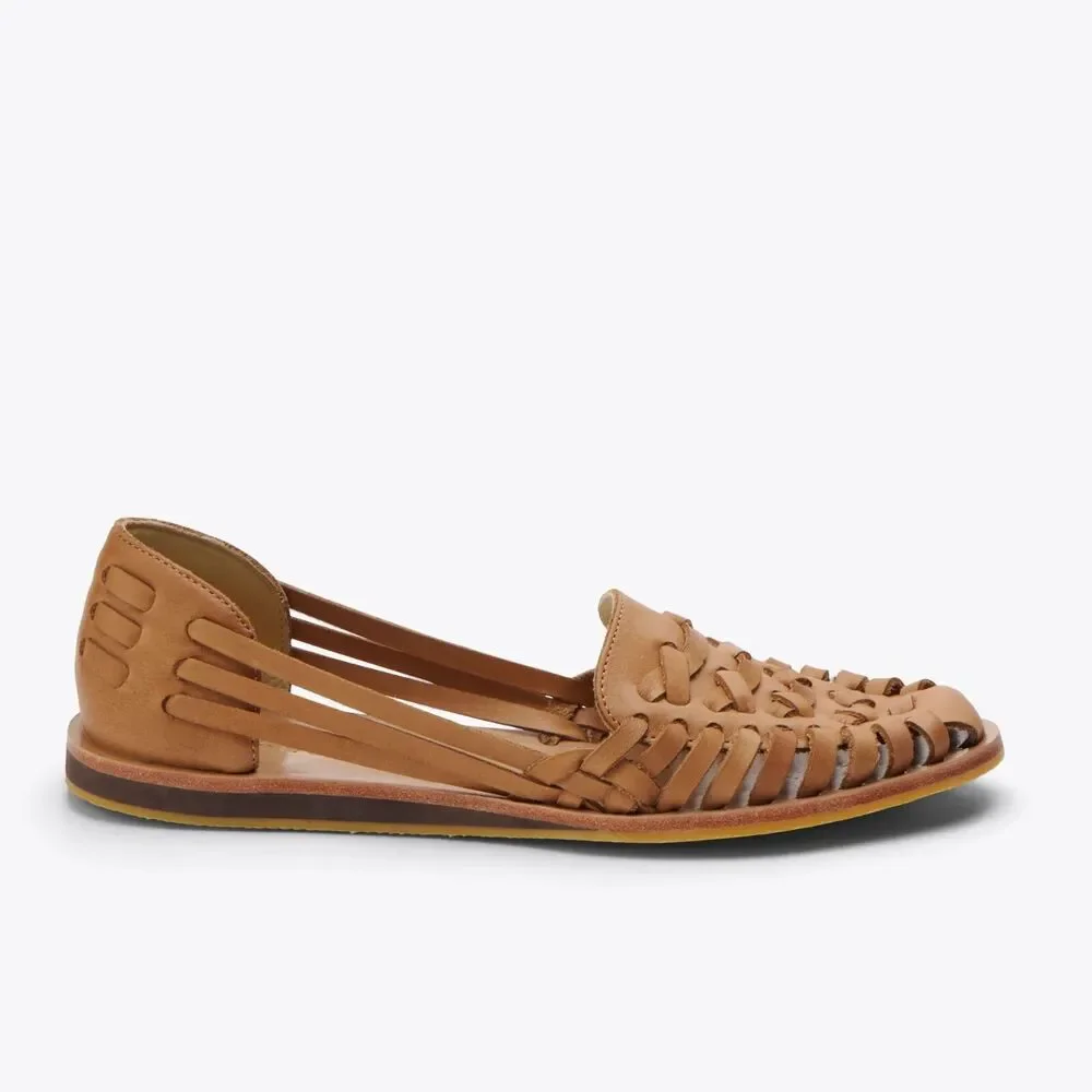 Nisolo Leather Sandal Huarache Women's Almond NWOB $138 - Picture 7 of 7